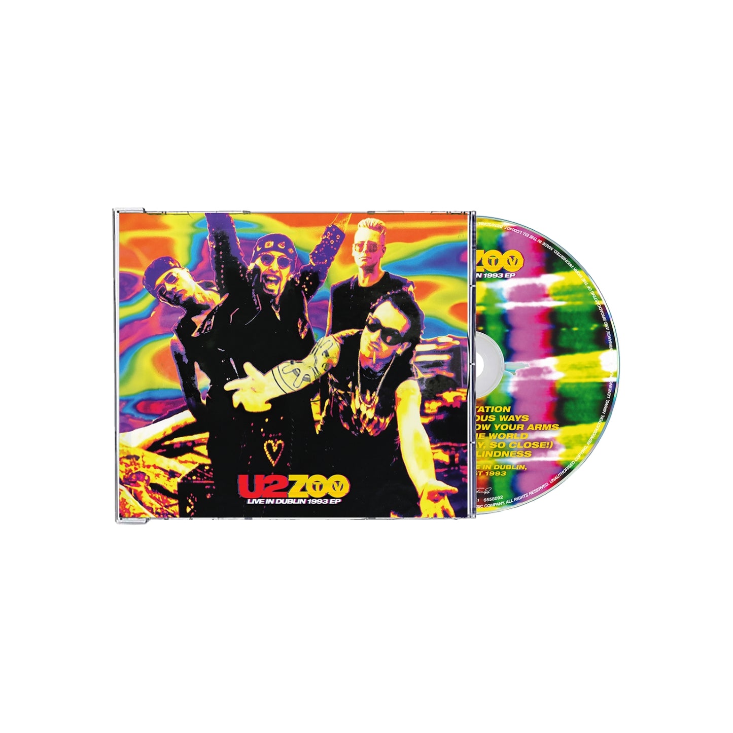 ZOO TV Live In Dublin 1993 EP - Limited Edition CD