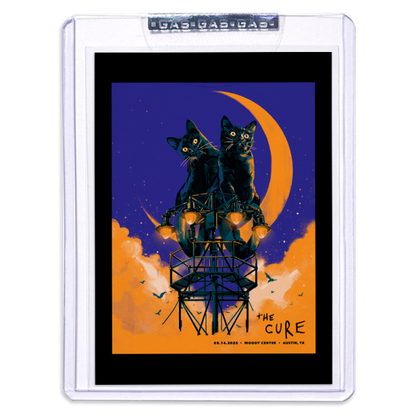 GAS The Cure May 14, 2023, Austin, TX 2nd Edition Trading Card by Oliver Barrett