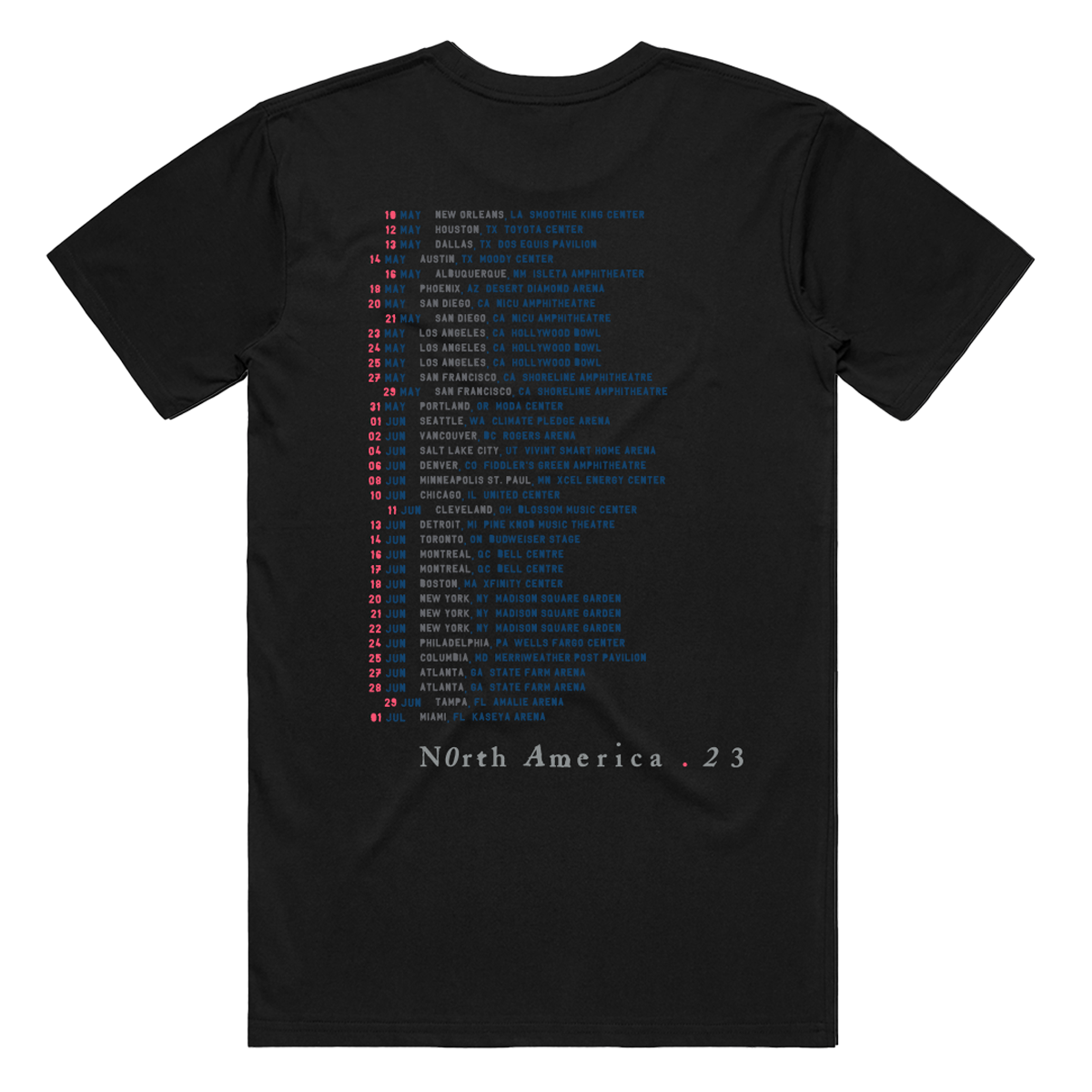 Shows Of A Lost World Band V-Neck Tee