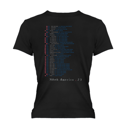 Shows Of A Lost World Band Women's Tee