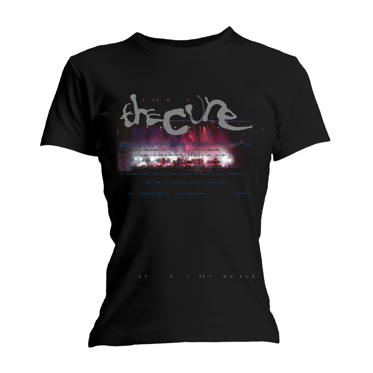 Shows Of A Lost World Band Women's Tee