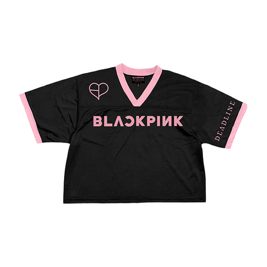 BLACKPINK Cropped Jersey Chicago Black