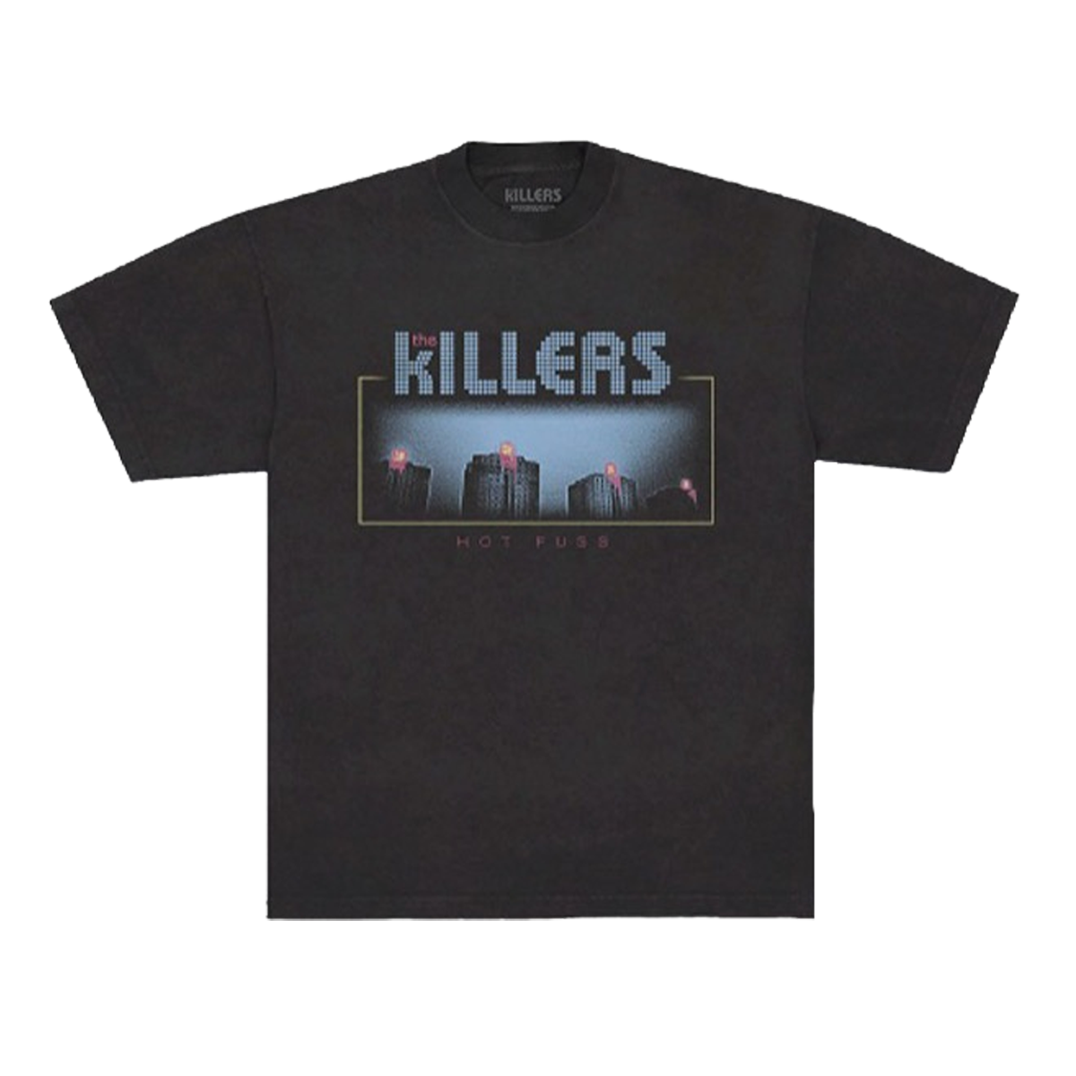HOT FUSS TRACKLIST BLACK T-SHIRT