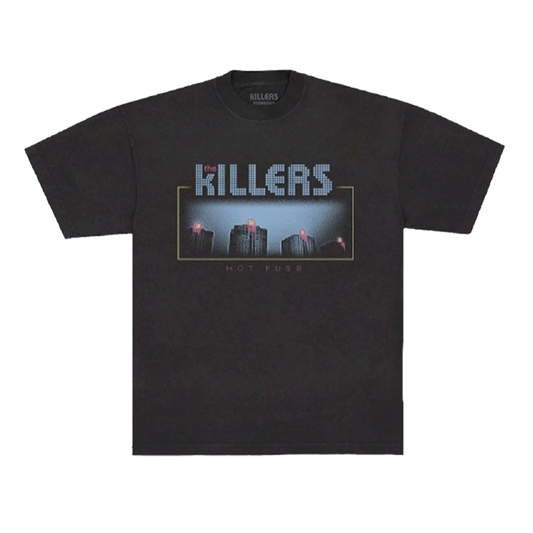 HOT FUSS TRACKLIST BLACK T-SHIRT