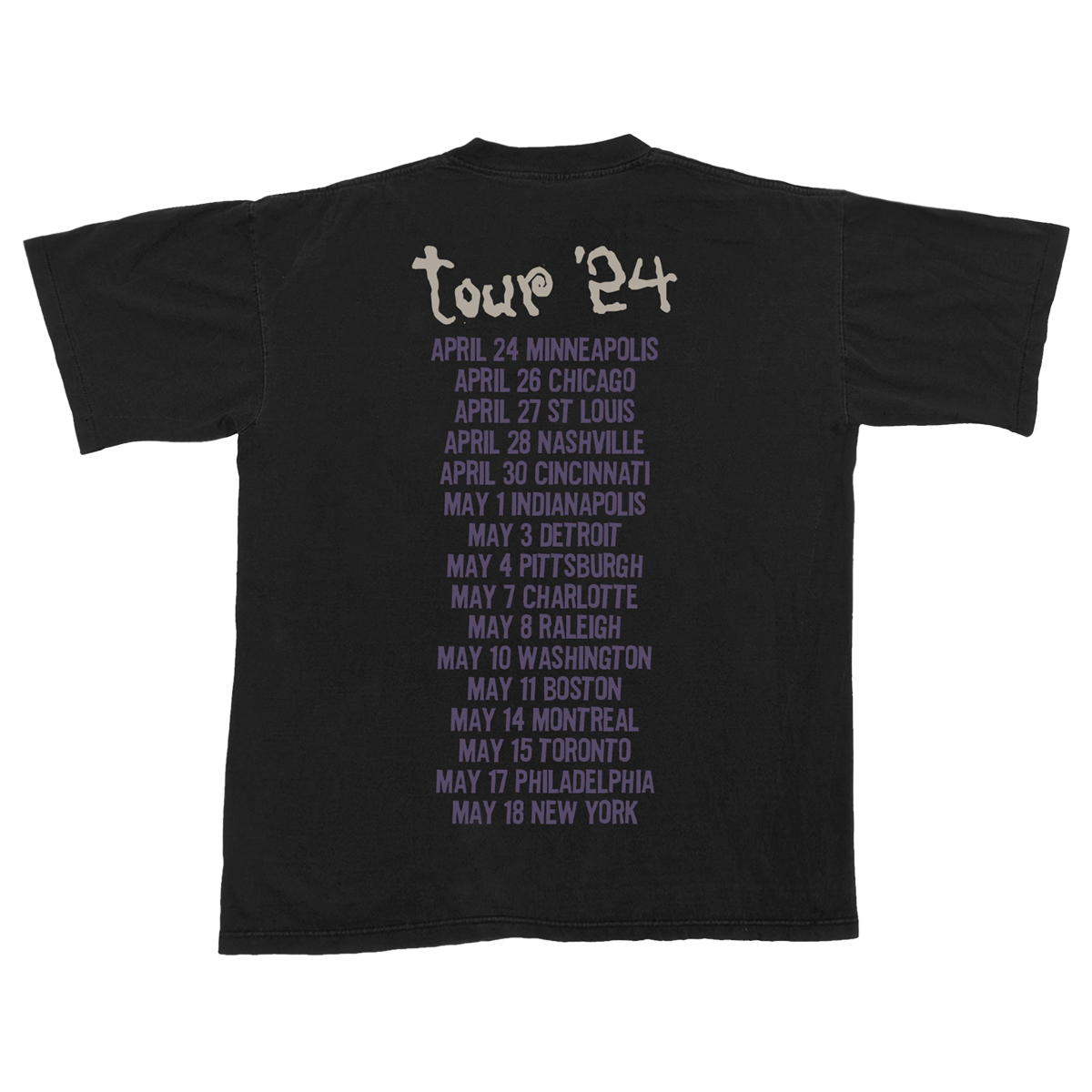 charlotte lawrence tour tee