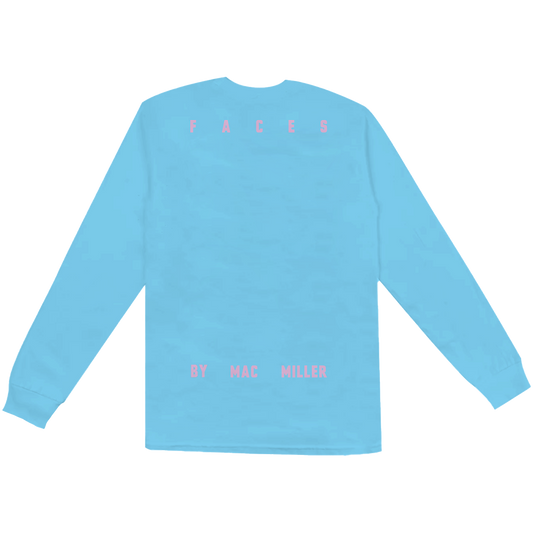 FACES BLUE LONG SLEEVE