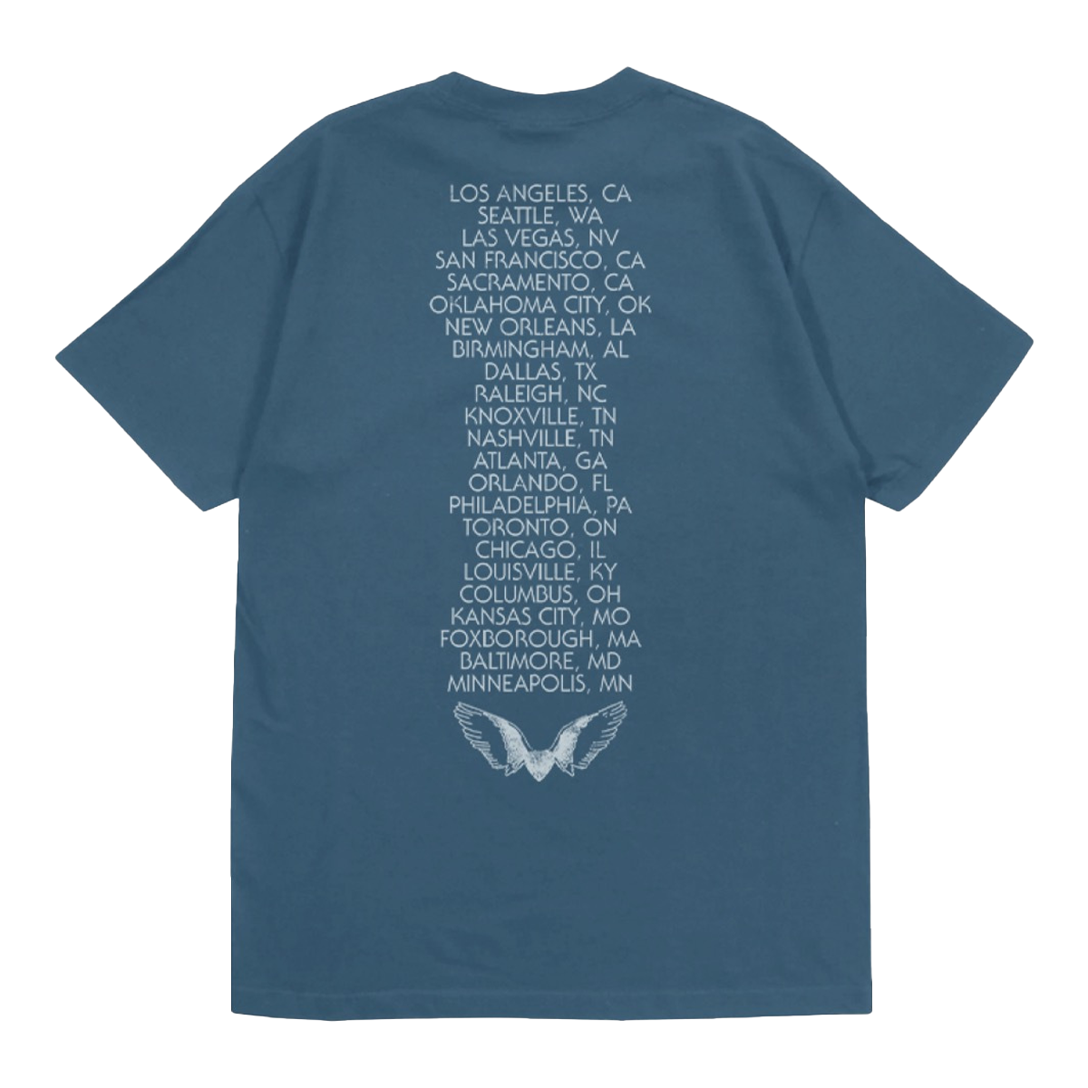 Stevie Nicks Tour 2023 Blue Tee