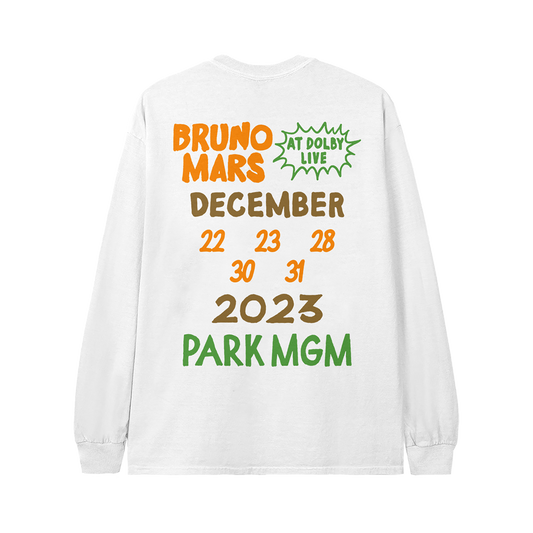 Bruno Mars Live! Longsleeve