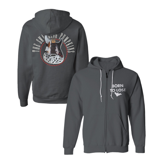 Bat Strat Zip Hoodie