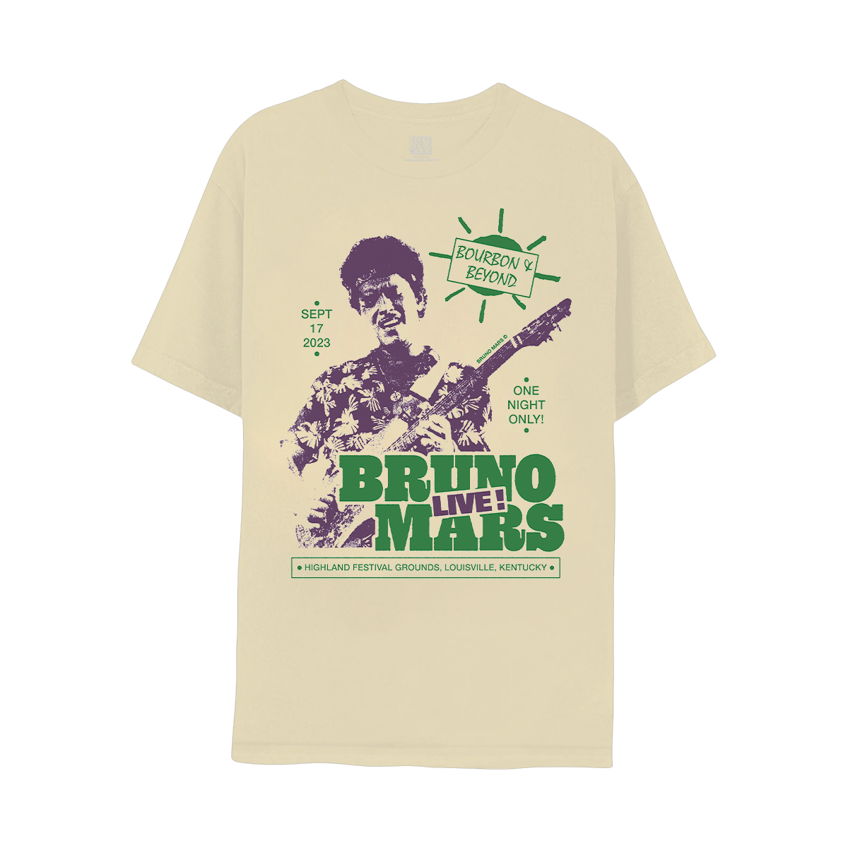 Bruno Mars Live! Bourbon & Beyond Tee