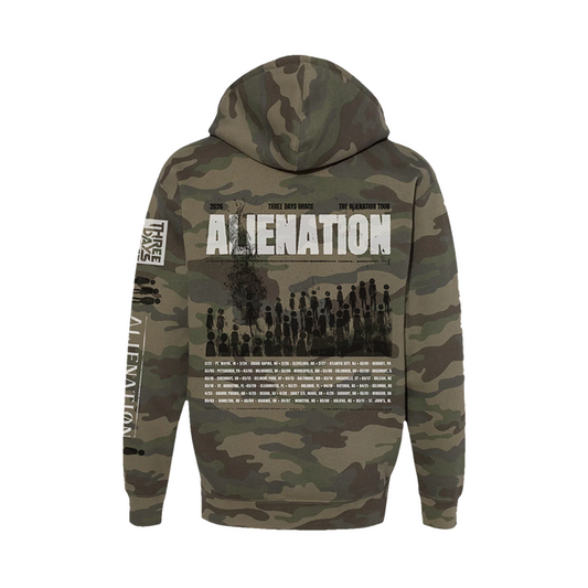 2026 Alienation Tour Camo Hoodie