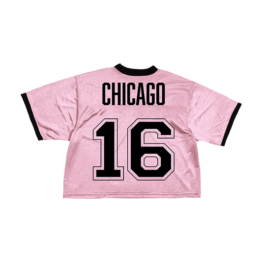 BLACKPINK Cropped Jersey Chicago Pink