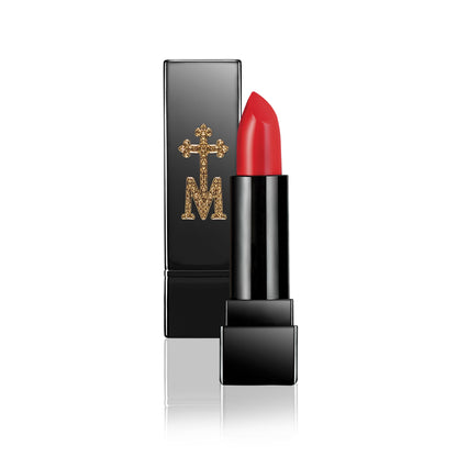 Blond Ambition Matte Lipstick in Iconic Red