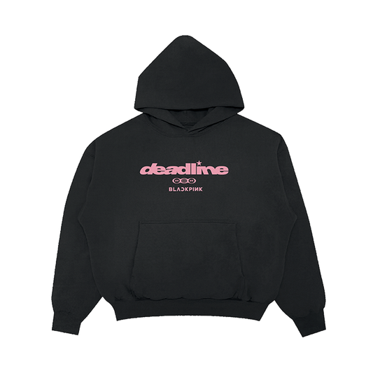 BLACKPINK Continent Logo Hoodie Black