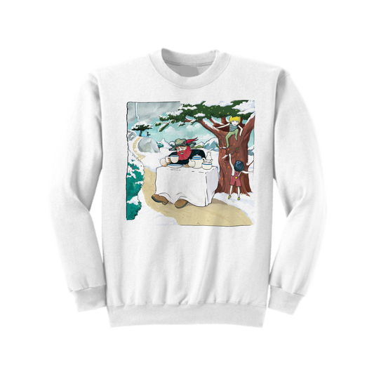 Tillerman in Winter Crewneck Sweatshirt