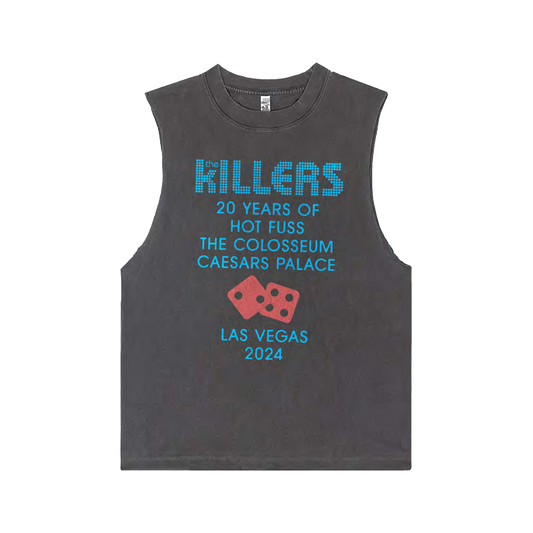 DICE SLEEVELESS T-SHIRT