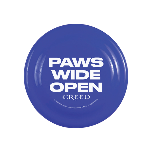 Paws Wide Open Frisbee
