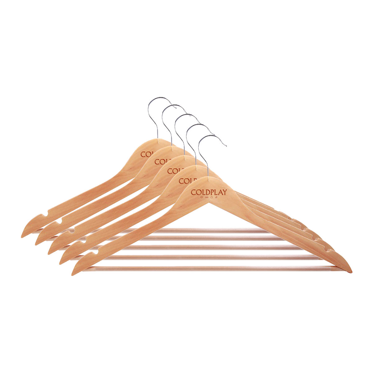 Engraved Hangers – Set of 5