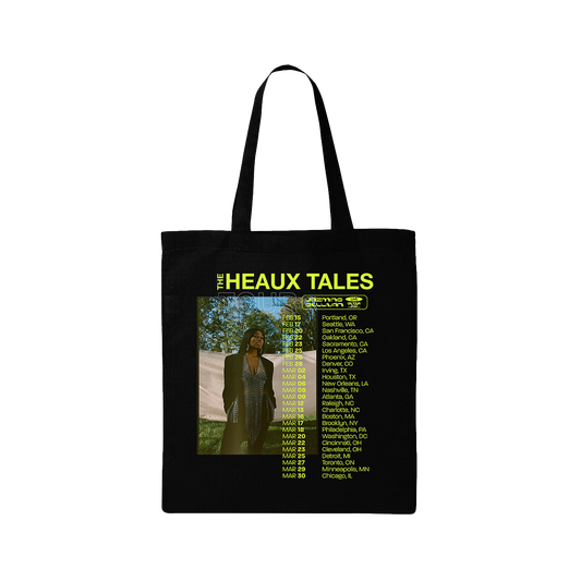 Heaux Tales Tour Black Tote Bag