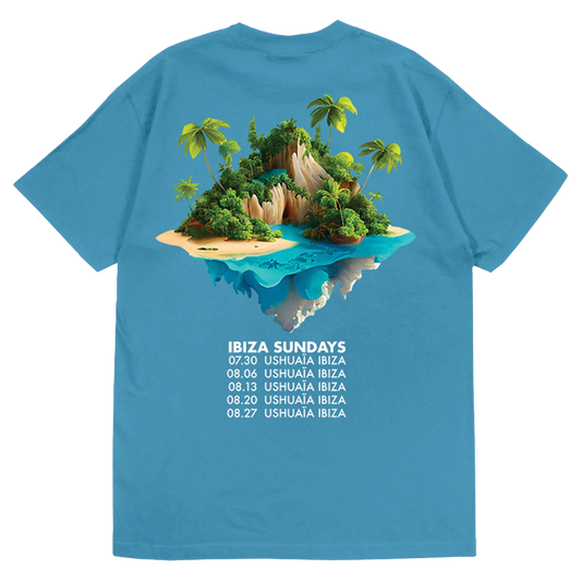 Ibiza Ushuaia Tee - Blue