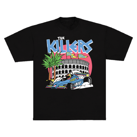HOT FUSS RACE CAR T-SHIRT