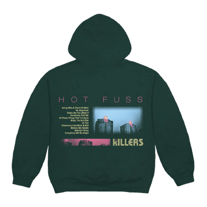 HOT FUSS TRACKLIST FOREST HOODIE