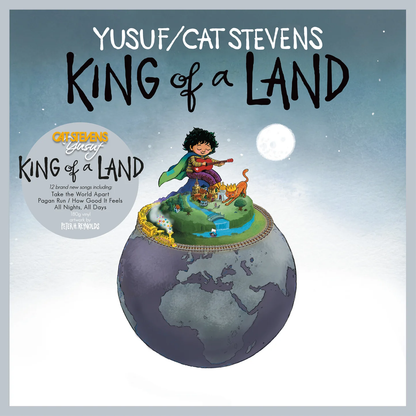 King of a Land Black LP Cover Front