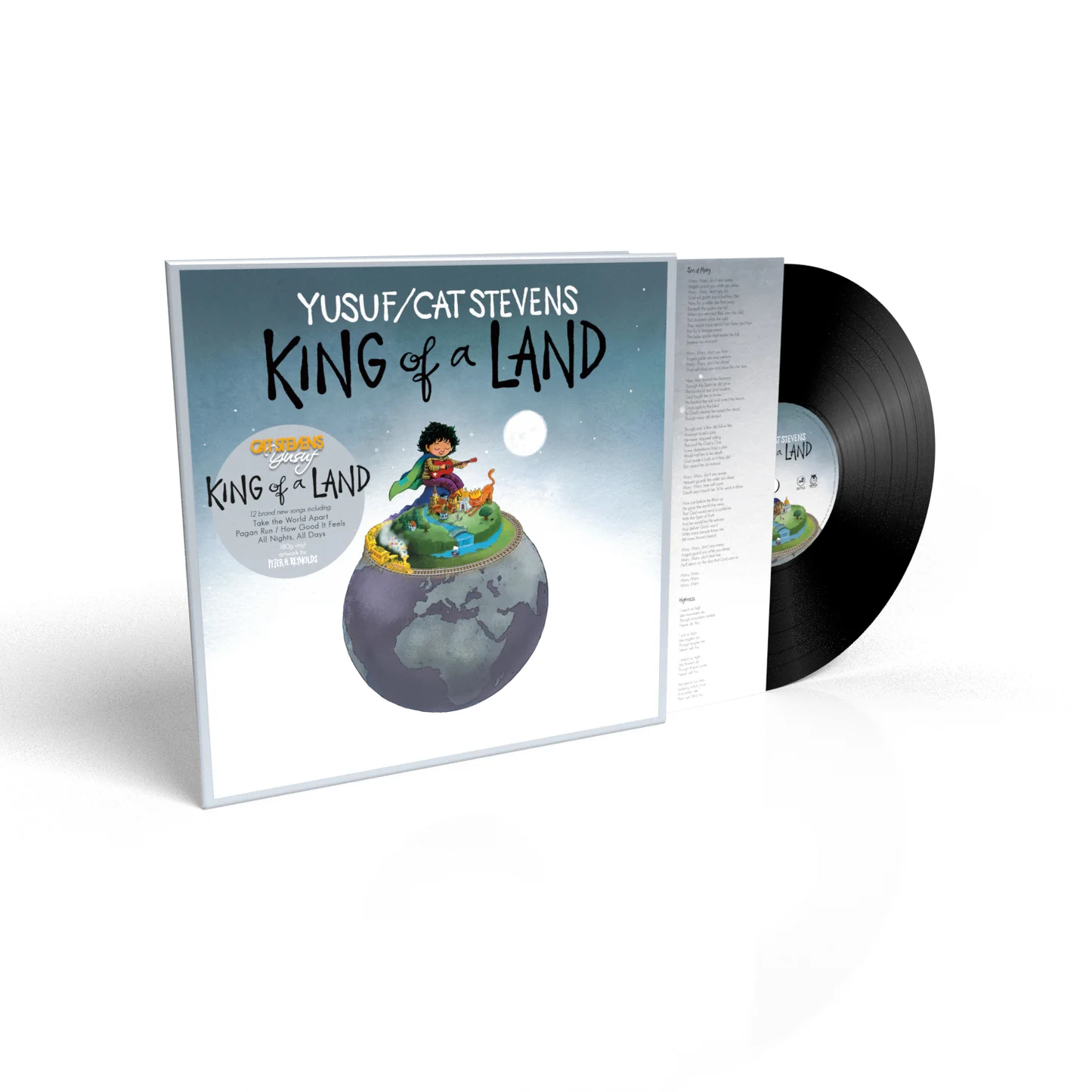 King of a Land Black LP