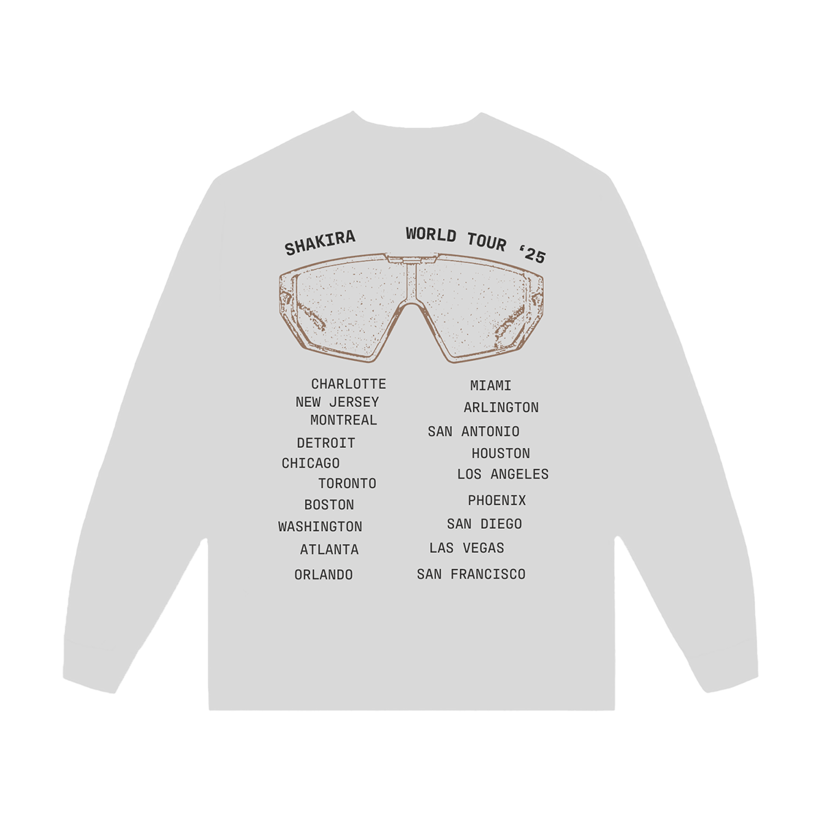 LMYNL World Tour Sunglasses Long Sleeve Tee