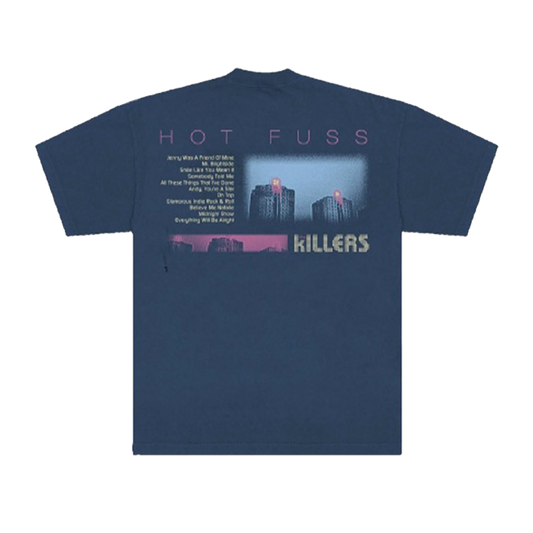 HOT FUSS TRACKLIST MIDNIGHT T-SHIRT