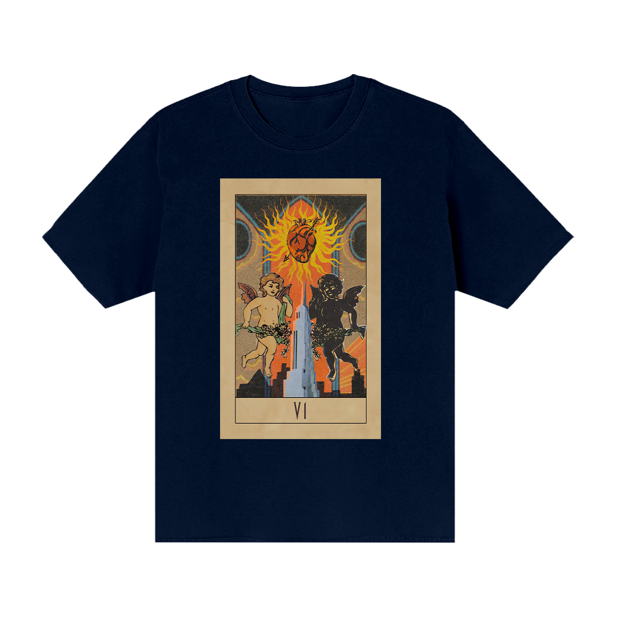 Spirits On Fire Tour Navy Tee