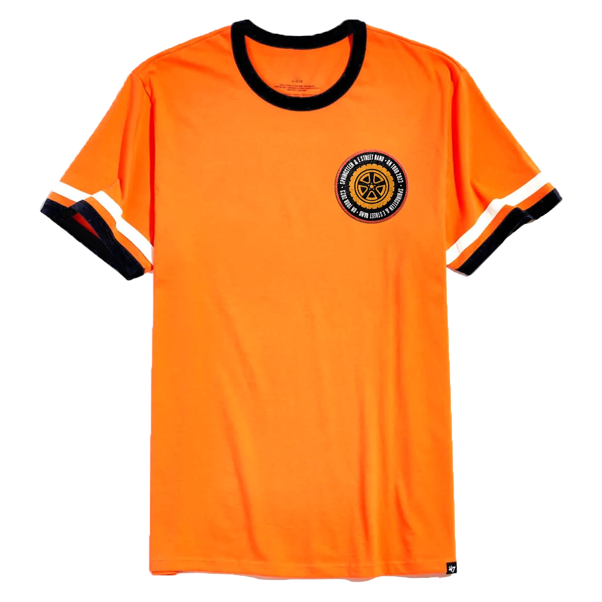 Springsteen and E Street Band 2023 World Tour Orange Tee