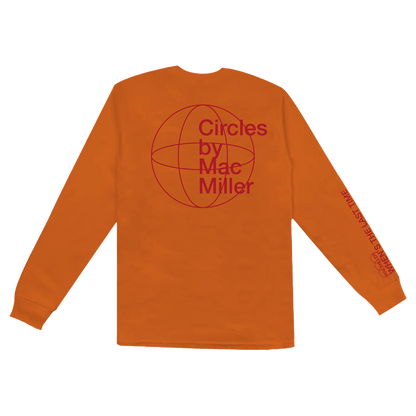 TAKE A LITTLE TIME ORANGE LONG SLEEVE