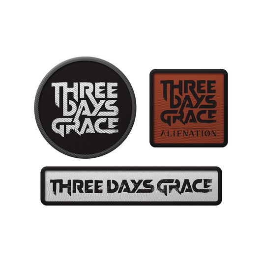Three Days Grace Patch Set