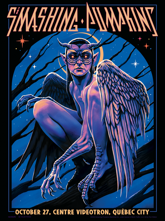 The Smashing Pumpkins Quebec City October 27, 2022 Print