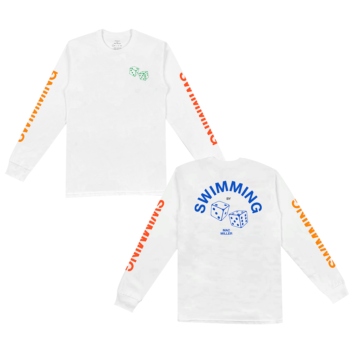 SWIMMING DICE LONG SLEEVE