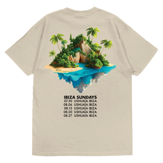 Ibiza Ushuaia Tee - Natural