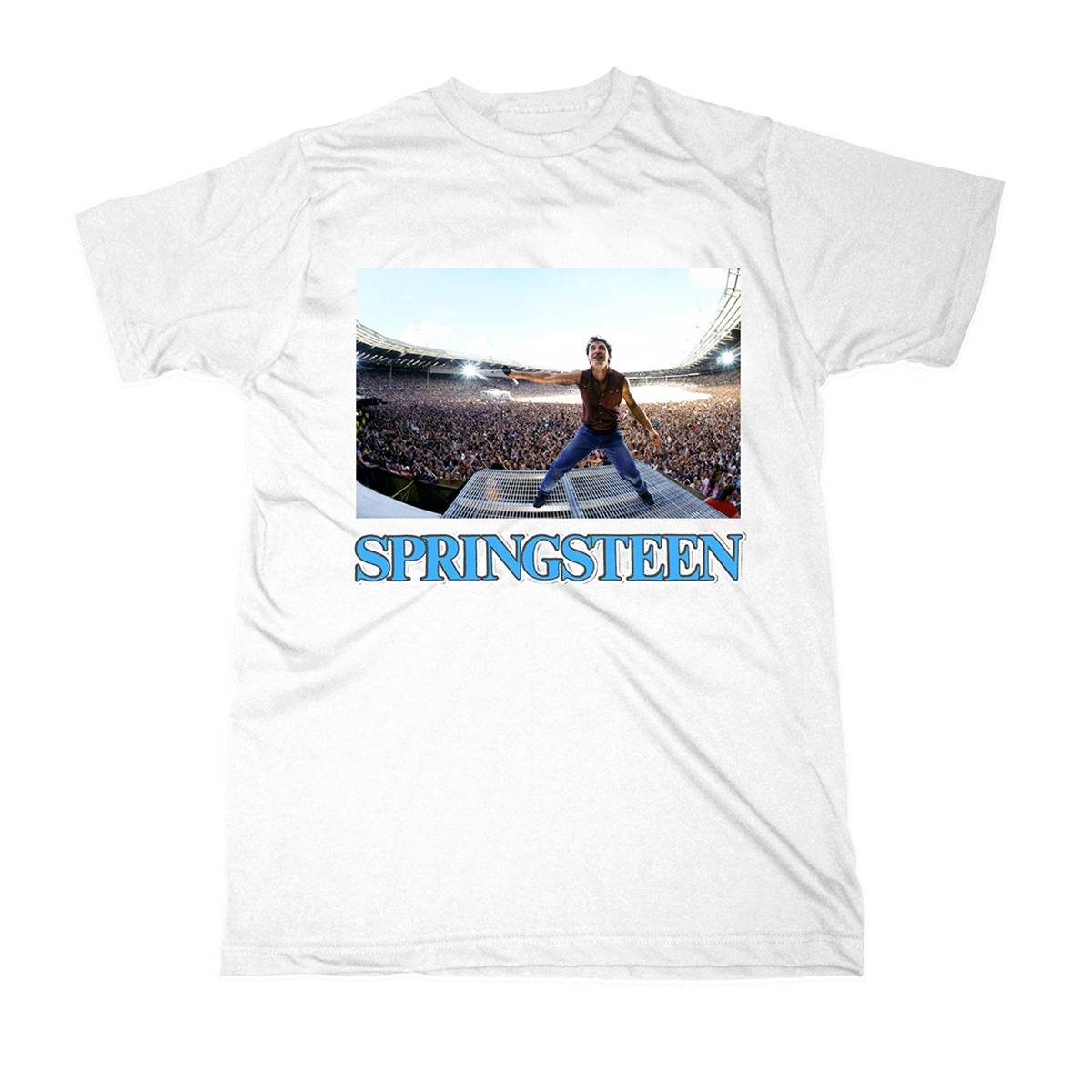 Born In The USA White Tee