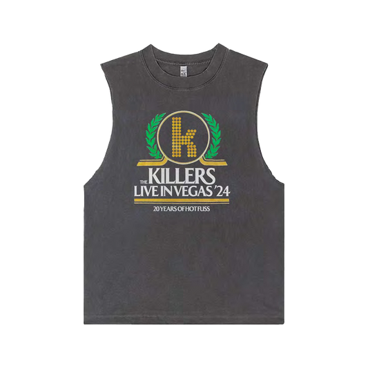 VEGAS SLEEVELESS T-SHIRT
